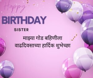 Birthday wishes in marathi 